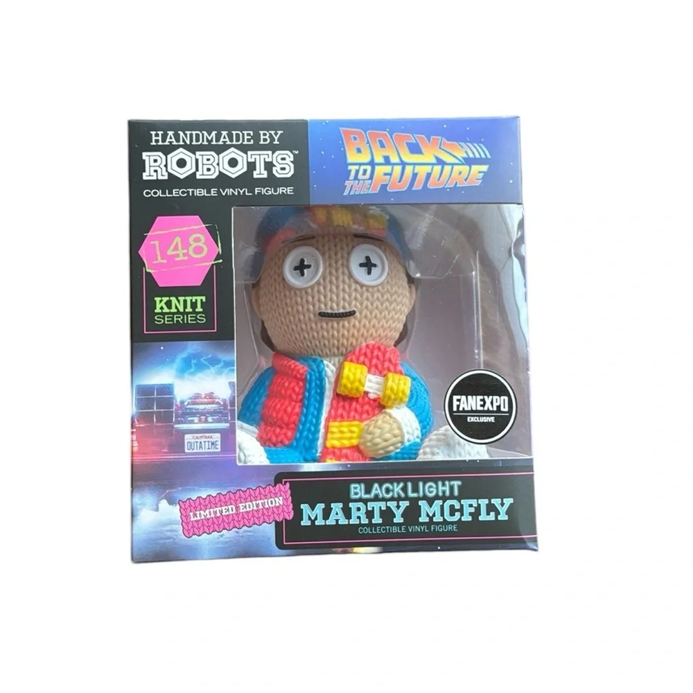 Marty McFly Limited Edition Collectible Vinyl Figure Knit Series